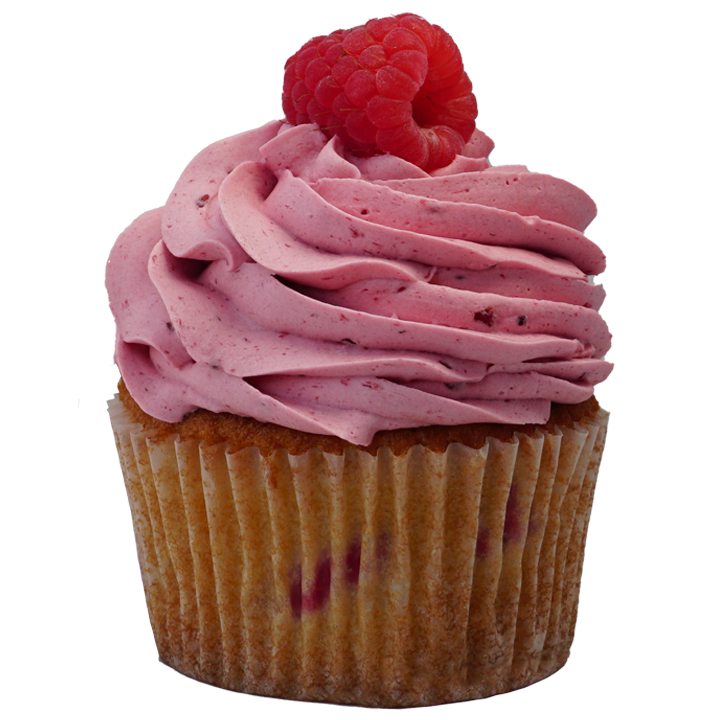 White-Satin-Vanilla-Raspberry-Buttercream White Satin Vanilla Raspberry Buttercream Cupcake